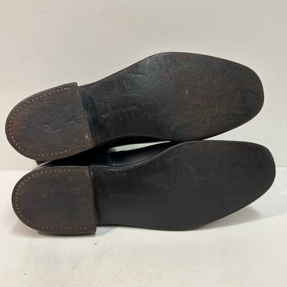 VERY GOOD VTG Tricker's x Miller's New York Chelsea Boot Black Calf Men's US 8.5 - Picture 10 of 11